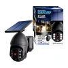 As Seen On Tv Bell + Howell Bionic Security Spotlight Extreme Solar Powered Motion Activated In Black