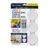As Seen On Tv Bell + Howell Color Changing Led Puck Lights With Dimmable Feature And Includes Remote Control In White