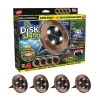 As Seen On Tv Bell + Howell Solar Powered Outdoor Disk Lights With Auto On/off Lighting And Weatherproof Rust-free In Brown
