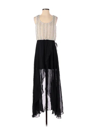 Pre-owned As U Wish Casual Dress In Black