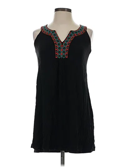 Pre-owned As U Wish Casual Dress In Black