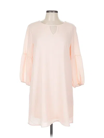 Pre-owned As U Wish Casual Dress In Pink
