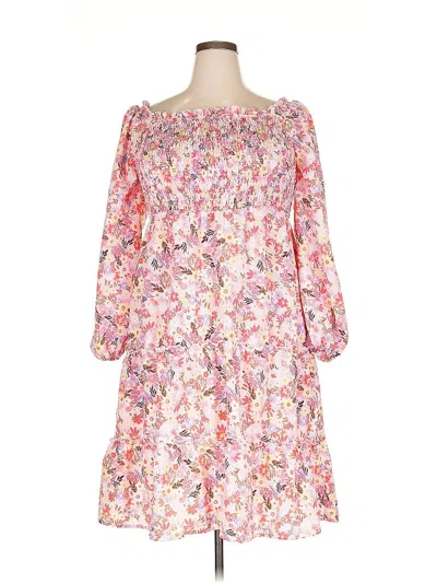 Pre-owned As U Wish Casual Dress In Pink
