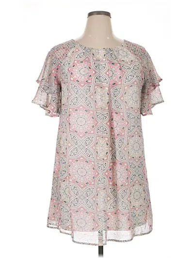 Pre-owned As U Wish Casual Dress In Pink