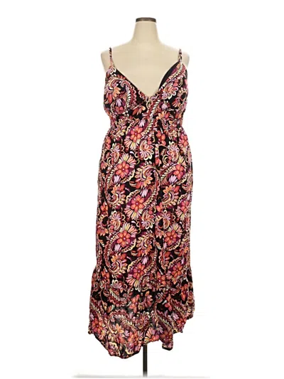 Pre-owned As U Wish Casual Dress In Red