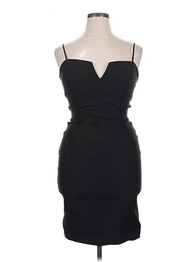 Pre-owned As U Wish Cocktail Dress In Black
