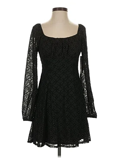 Pre-owned As U Wish Cocktail Dress In Black