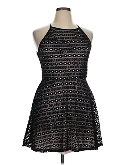 Pre-owned As U Wish Cocktail Dress In Black