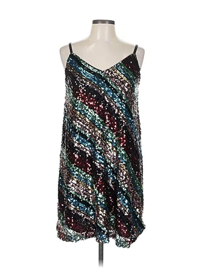 Pre-owned As U Wish Cocktail Dress In Blue