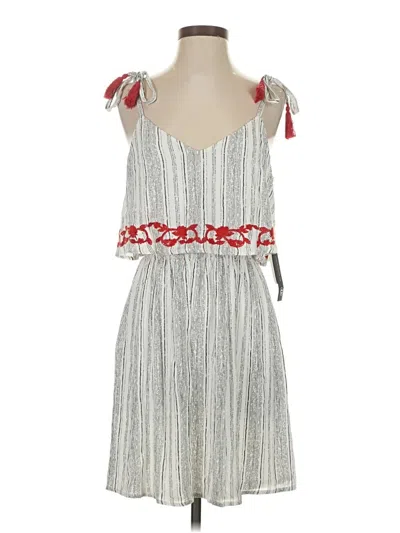 Pre-owned As U Wish Cocktail Dress In Silver