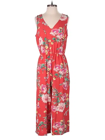 Pre-owned As U Wish Jumpsuit In Red