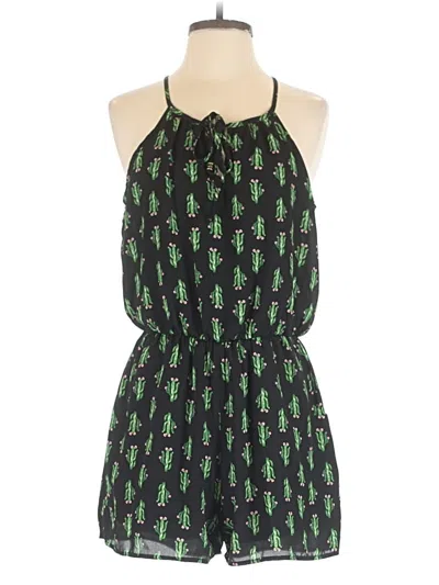 Pre-owned As U Wish Romper In Green