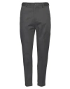 As You Are Man Pants Charcoal Size 28 Cotton, Elastane In Grey