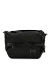 As2ov Canvas Shoulder Bag In Black