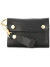 As2ov Oiled Shrink Short Wallet In Black