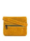 As2ov Square Shoulder Bag In Orange