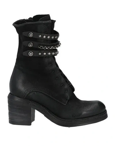 As98 A. S.98 Woman Ankle Boots Black Size 9 Leather