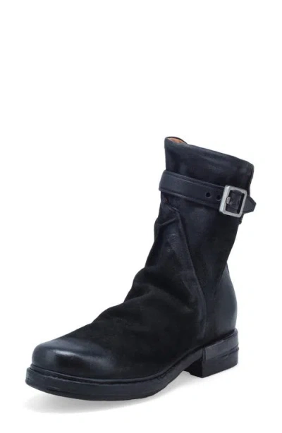 As98 A.s.98 Albie Slouch Bootie In Black
