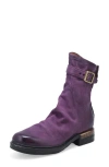 As98 A.s.98 Albie Slouch Bootie In Purple