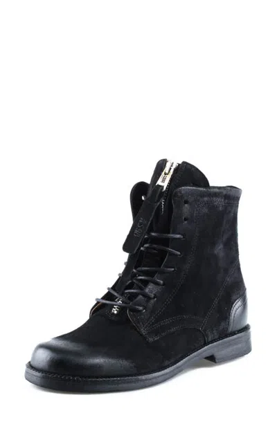 As98 A.s.98 Alf Leather Boot In Black