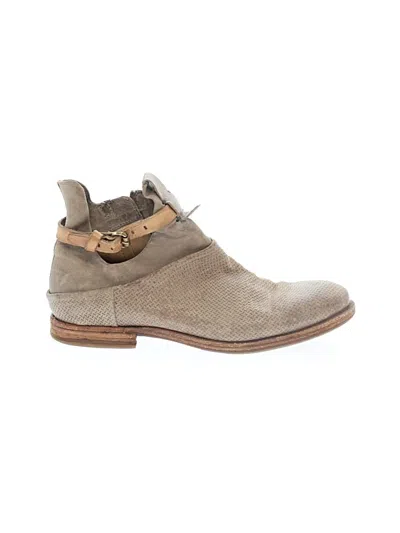 Pre-owned As98 A.s.98 Ankle Boots In Tan