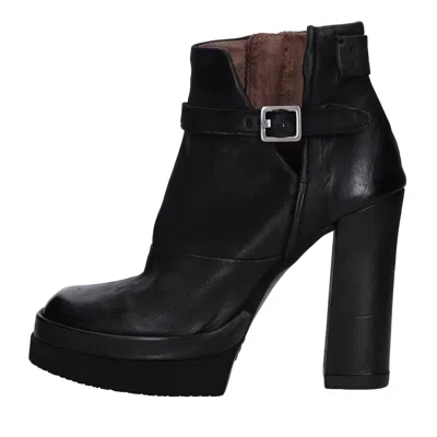 As98 A. S.98 Woman Ankle Boots Black Size 5 Leather