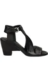 As98 Buckle-strap Sandals In Black