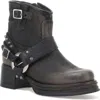 As98 A.s.98 Carter Moto Boot In Brushed Smoke
