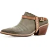 As98 A.s.98 Clif Bootie In Olive