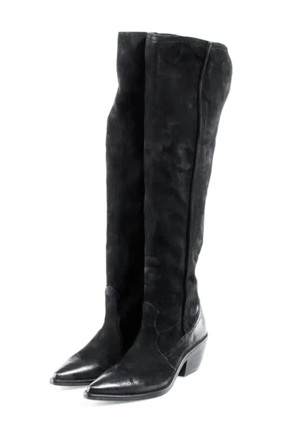 As98 A.s.98 Clifford Over The Knee Boot In Black