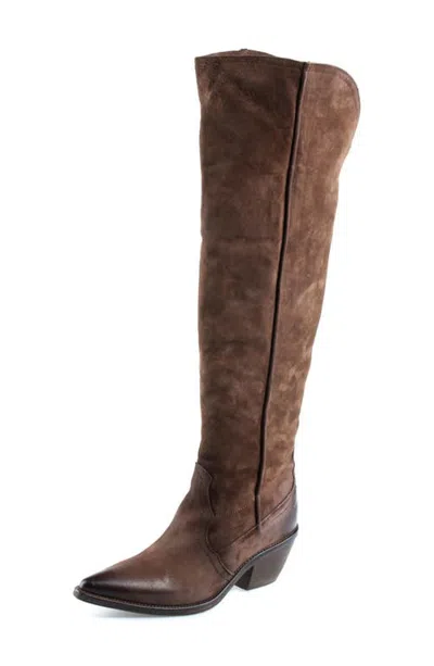 As98 A.s.98 Clifford Over The Knee Boot In Brown
