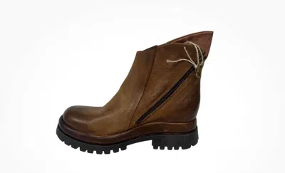 As98 Devin Ankle Boot Bootie In Wheat In Brown