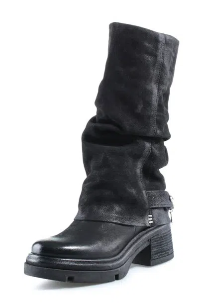 As98 A.s.98 Eagen Knee High Boot In Black