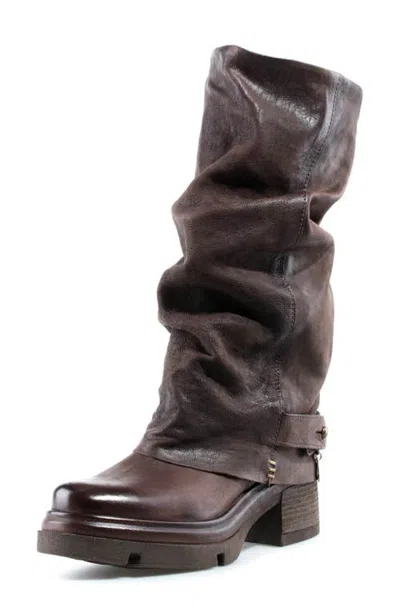 As98 A.s.98 Eagen Knee High Boot In Brown