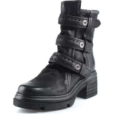 As98 A.s.98 Elroy Leather Boot In Black