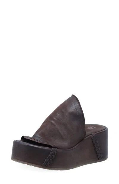 As98 A.s.98 Marlon Platform Sandal In Brown