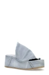 As98 A.s.98 Marlon Platform Sandal In Sky