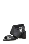 As98 A.s.98 Marty Open Toe Bootie In Black