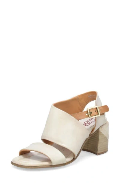 As98 A.s.98 Marty Open Toe Bootie In White