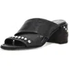 As98 A.s.98 Merlin Stud Sandal In Black