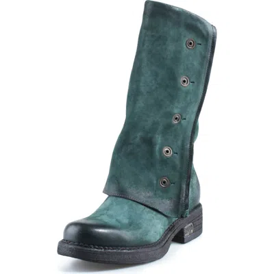 As98 A.s.98 Patrick Tall Boot In Teal