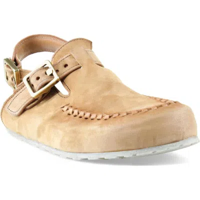 As98 A.s.98 Reid Slingback Clog In Brown