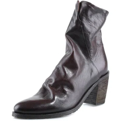 As98 A.s.98 Robert Leather Bootie In Brown