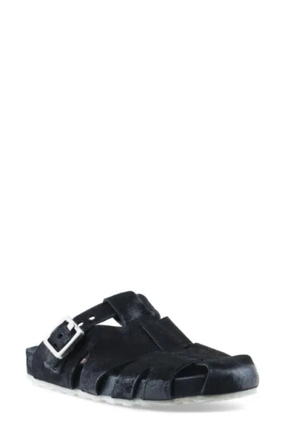 As98 A.s.98 Roland Fisherman Sandal In Black