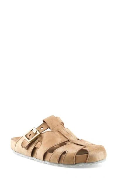As98 A.s.98 Roland Fisherman Sandal In Brown