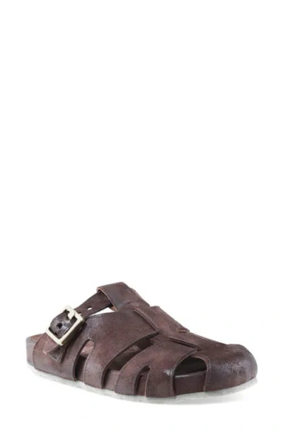 As98 A.s.98 Roland Fisherman Sandal In Brown