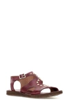 As98 A.s.98 Romy Studded Sandal In Ruby