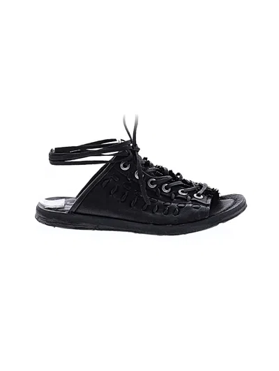 Pre-owned As98 A.s.98 Sandals In Black