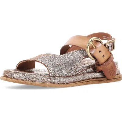 As98 A.s.98 Seger Quarter Strap Sandal In Multi