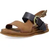 As98 A.s.98 Seger Quarter Strap Sandal In Multi